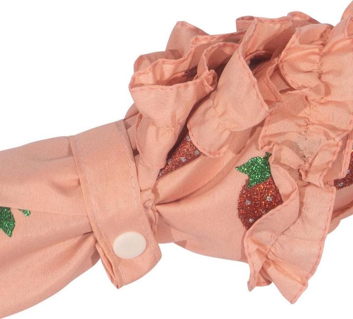 Actual product image Konges Slojd Frill Regenschirm Strawberry Glitter