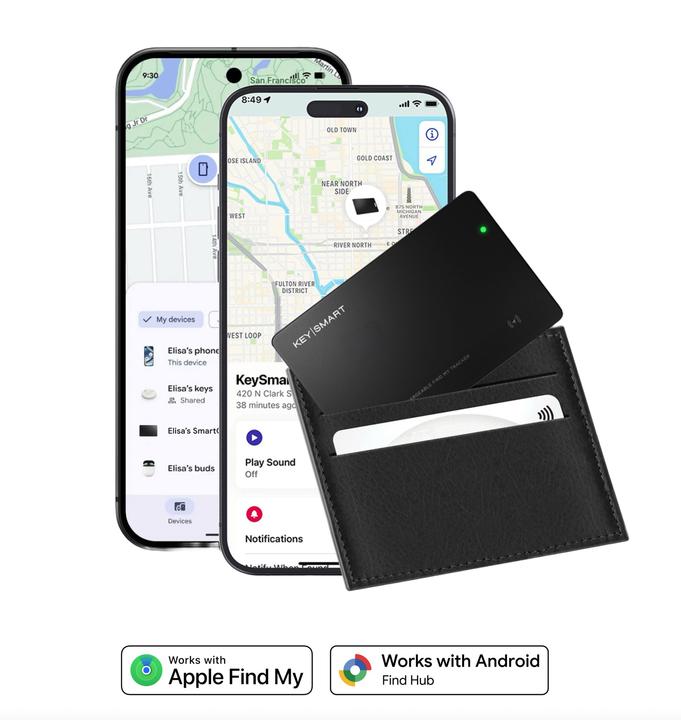 Actual product image Key Smart SmartCard V3 (Apple & Google Find My) (Android, iOS)
