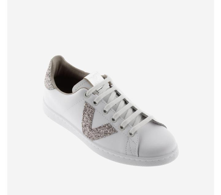 Image du produit Victoria baskets en cuir tennis glitter (41)