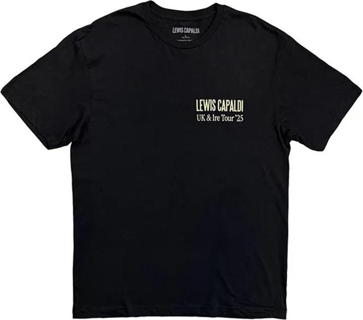 Lewis Capaldi Flowers UK Tour '25 TShirt