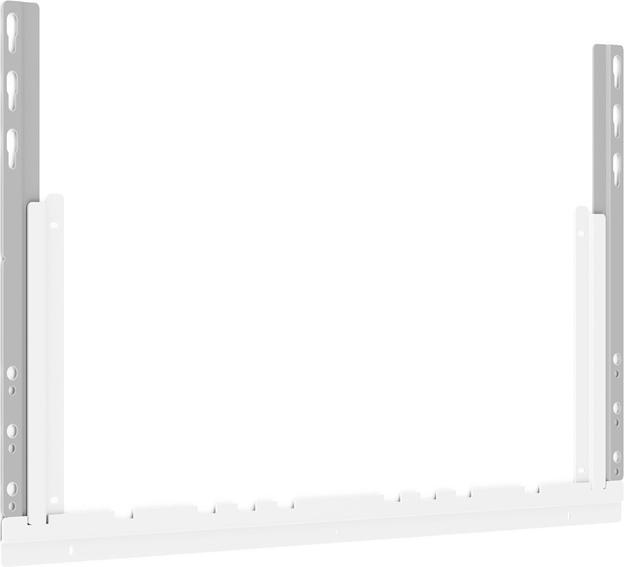 Produktbild SMS Slim Fixed - Befestigungskit (Wandbefestigung) für LCD-Display - weiss, Silber -