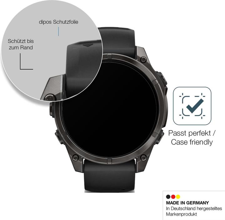 Actual product image Dipos Anti-Shock Screen Protector Matte