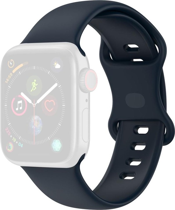 Actual product image König Design Sport Replacement Strap for Apple Watch Series 1/2/3/4/5/6/SE 40 38 mm Small Blue