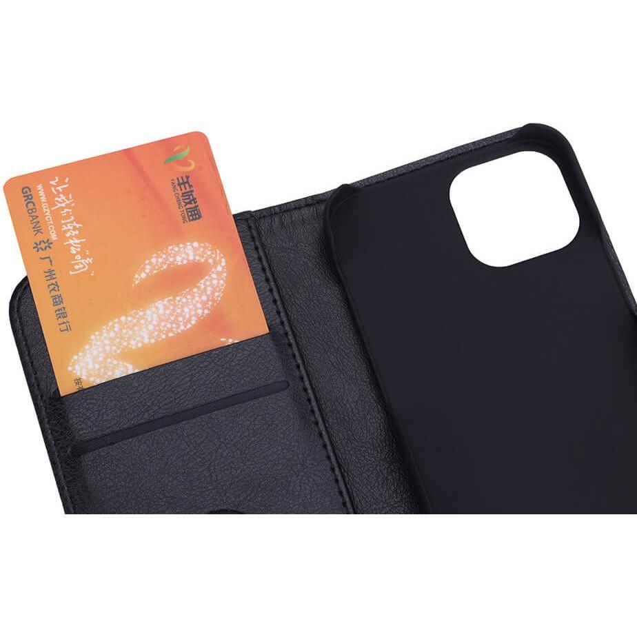 Thumbnail - Radicover Radiationprotected Mobilewallet iPhone - iPhone 13 Mini Flipcover Black (Apple iPhone 13 mini), Smartphone Hül...