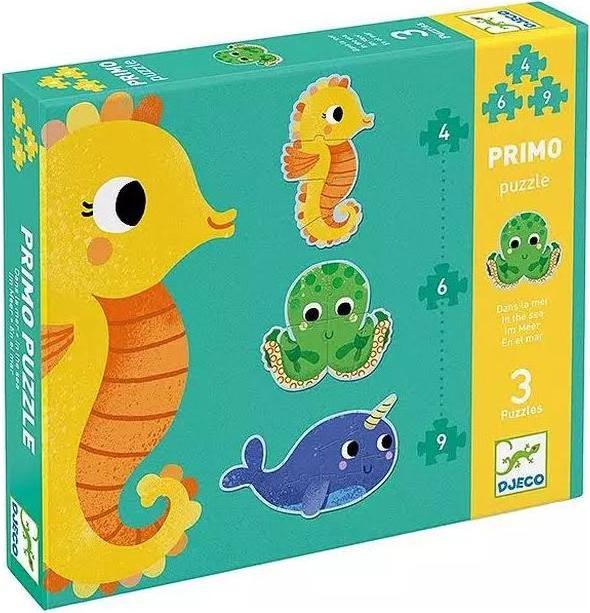 Produktbild Djeco Erstes Puzzle Im Meer (19 Teile)