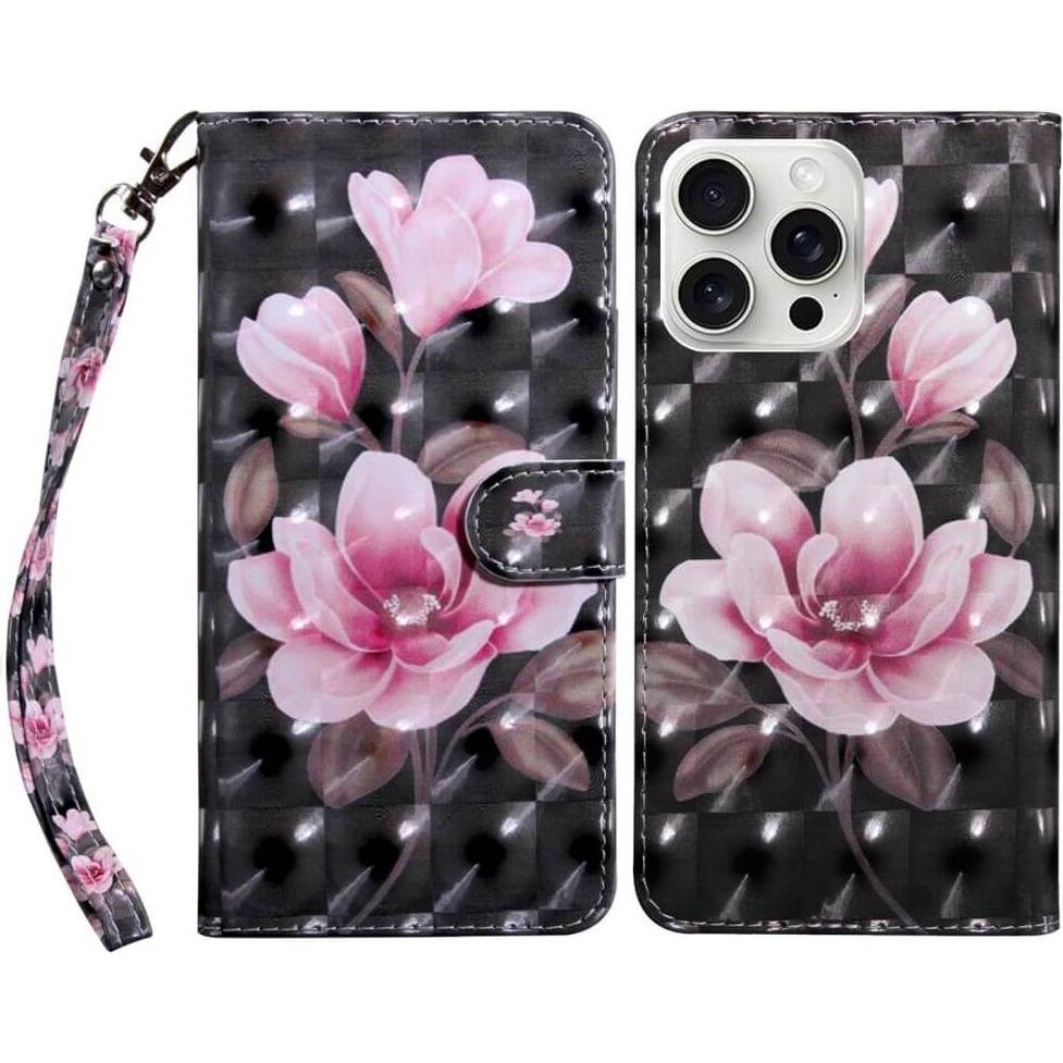 Cover-Discount iPhone 16 Pro - Etui Glitzer Effekt (Apple iPhone 16 Pro), Smartphone Hülle, Grün