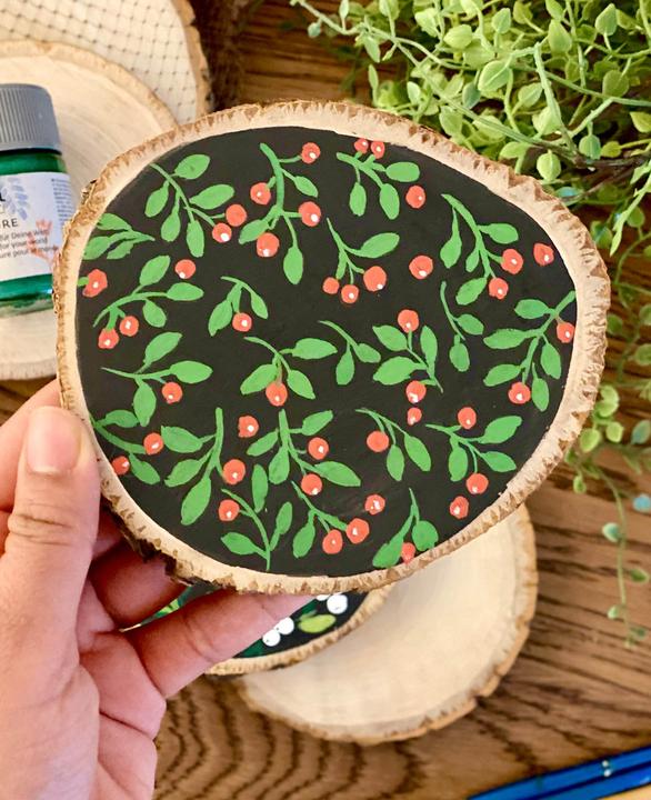 Actual product image I Am Creative Wooden discs