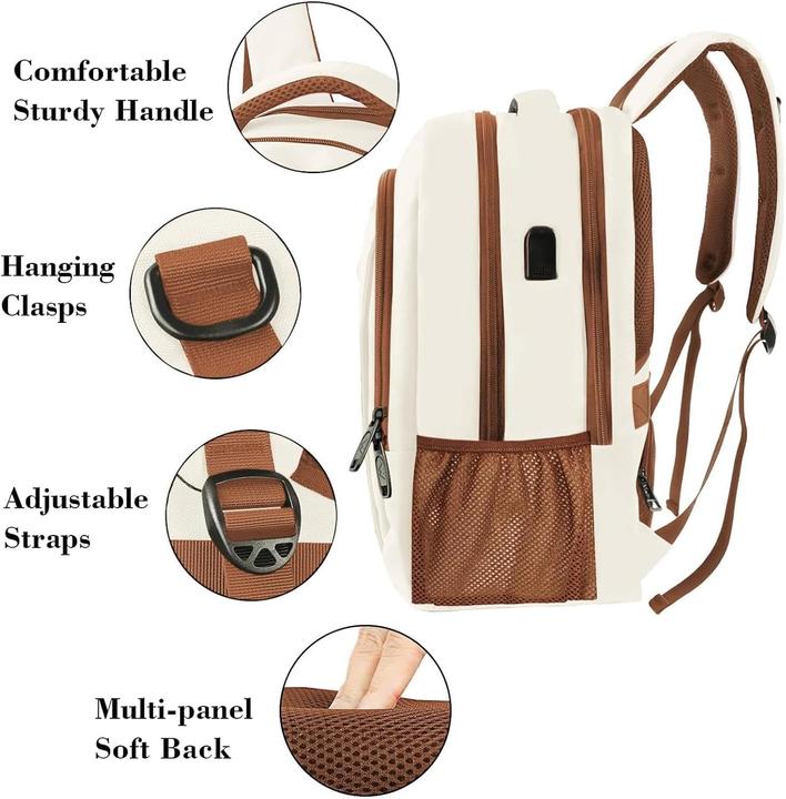 Image du produit Matein Business Laptop Rucksack mit USB-Anschluss 15,6 Zoll