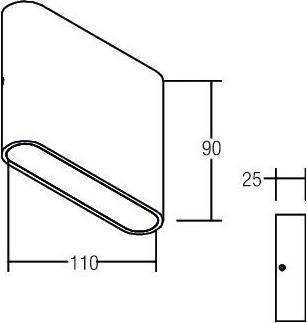 Immagine prodotto Brumberg Lampada da parete a LED (428 lm)