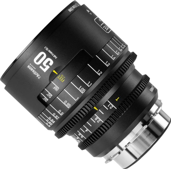 Produktbild 7artisans 50mm t2.1 Infinite PL (Arri PL, Vollformat)