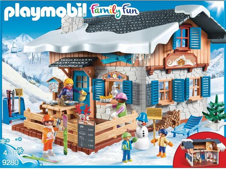 Immagine prodotto Playmobil Rifugio sciistico (9280, Divertimento in famiglia Playmobil)
