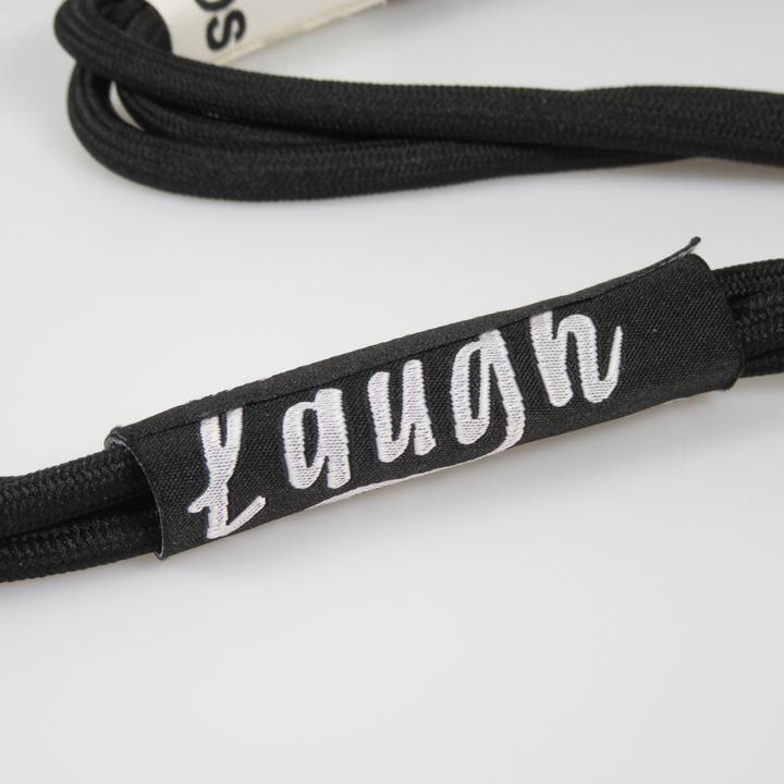 Actual product image PhoneLook Coque Silicone souple fashion Jeong Gam Studio Laugh Often avec cordon (Apple iPhone 13)