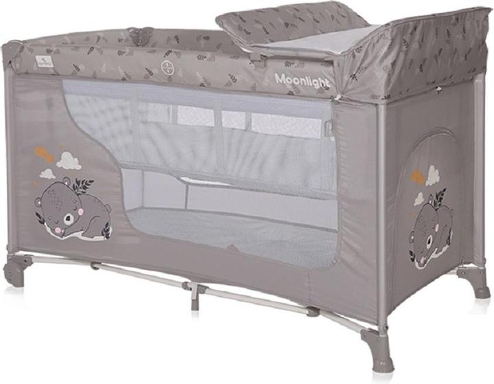 Immagine prodotto Lorelli Lettino da viaggio Moonlight a due livelli (120 x 60 cm)