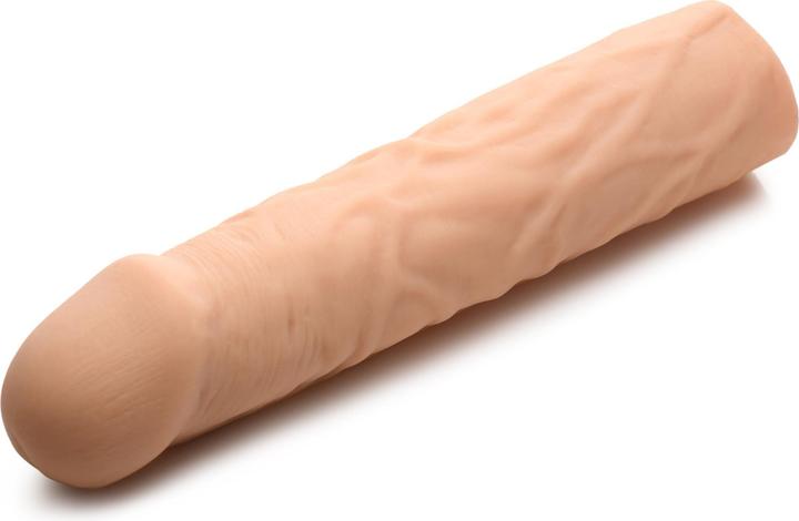 Actual product image Jock Extra Long Penis Sleeve 3" - Beige