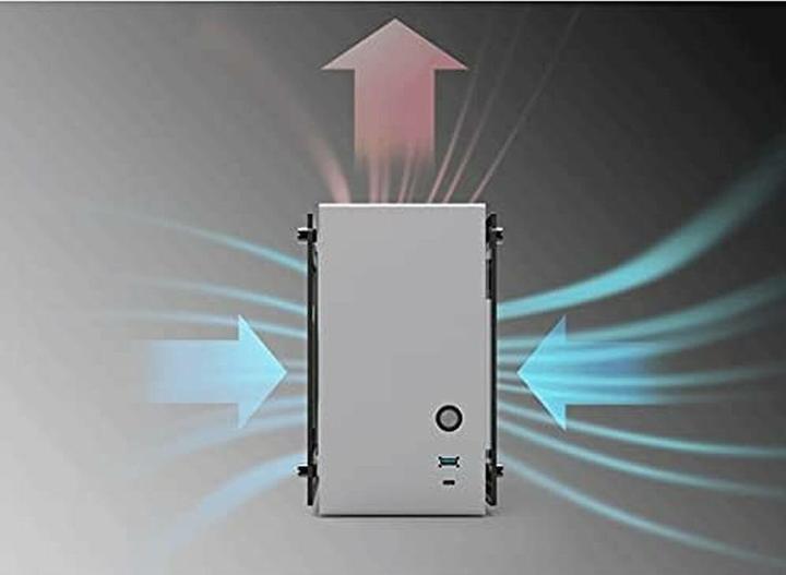 Produktbild Zalman Silbernes M2 Mini-Gehäuse (Mini-ITX)