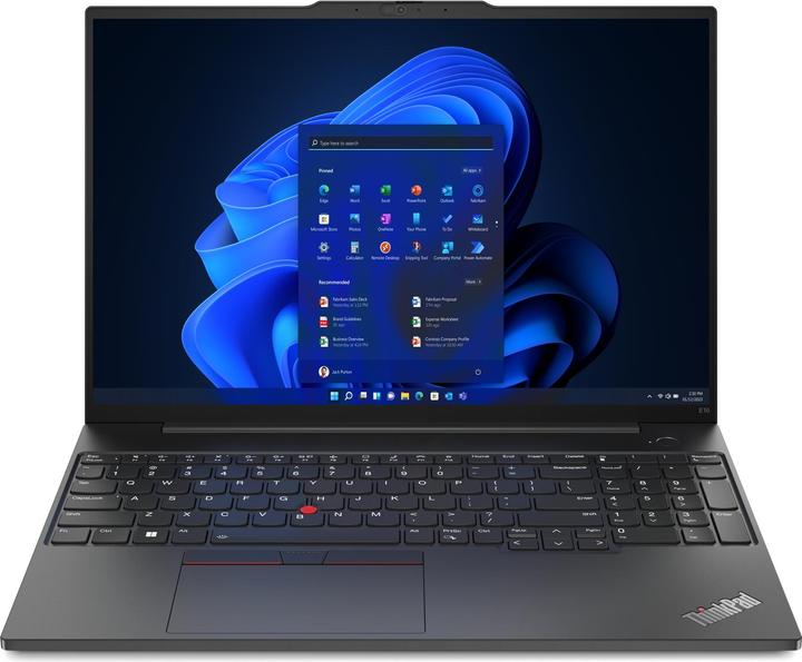 Produktbild Lenovo ThinkPad E16 Gen 1 (16", 256 GB, 8 GB, DE, AMD Ryzen 5 7530U)