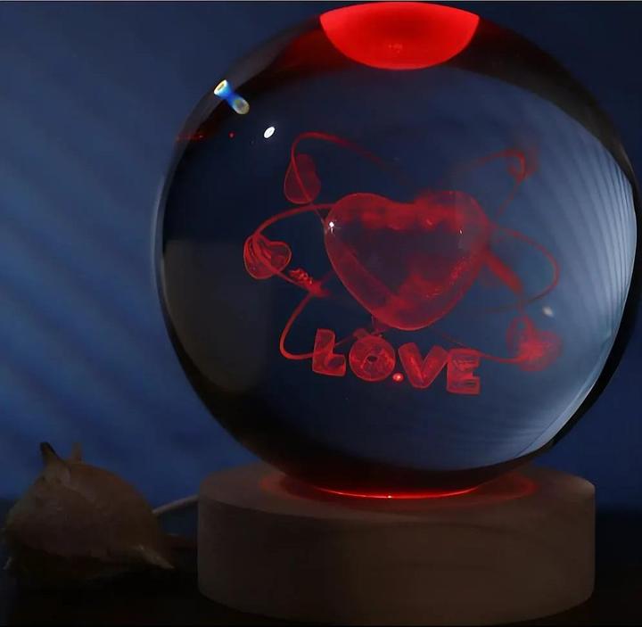 Image du produit Total Juggling iTotal - Lampe boule de cristal - SUIVRE SON COEUR - large