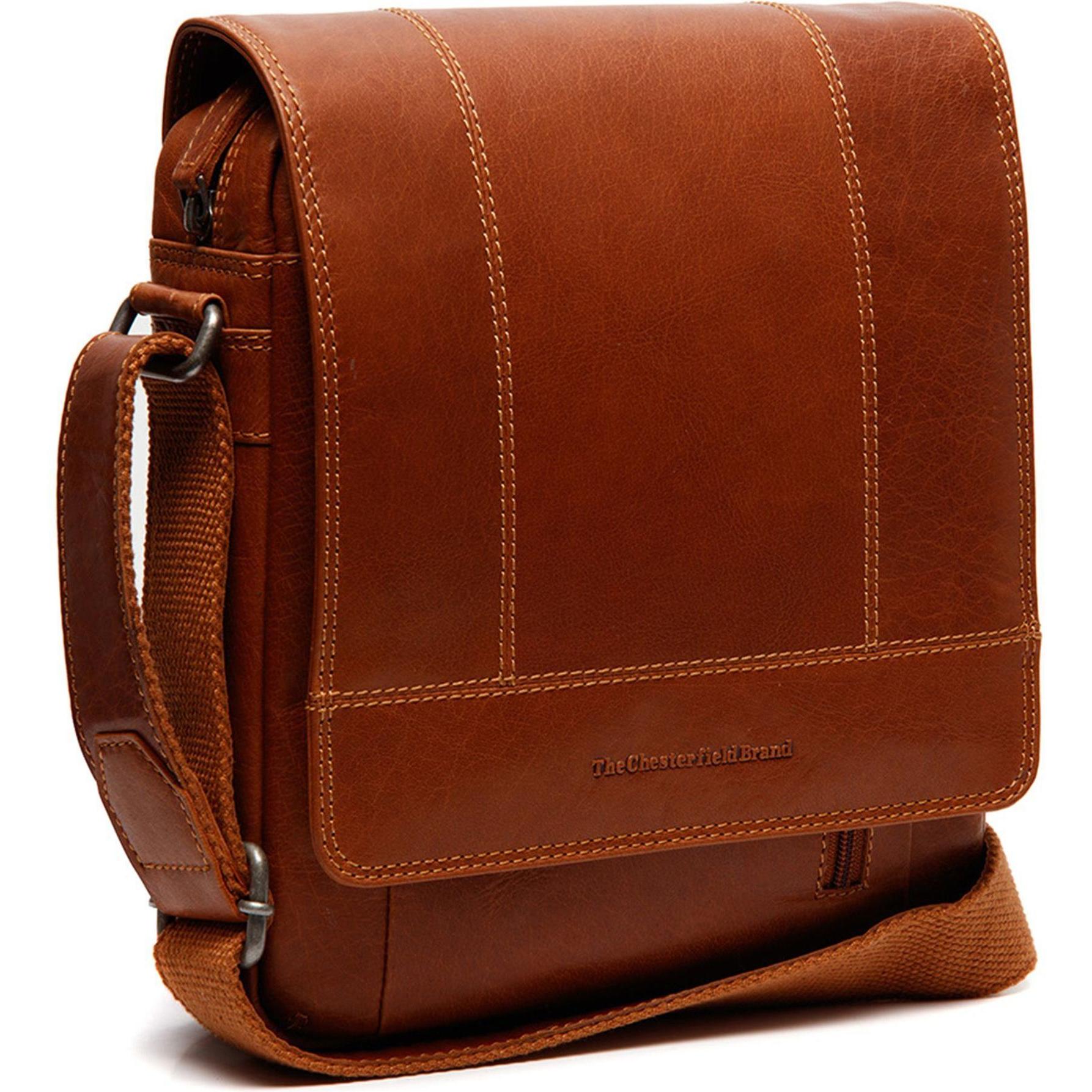 The Chesterfield Brand, Handtasche, Nairobi Umhängetasche Leder 27 cm, Braun