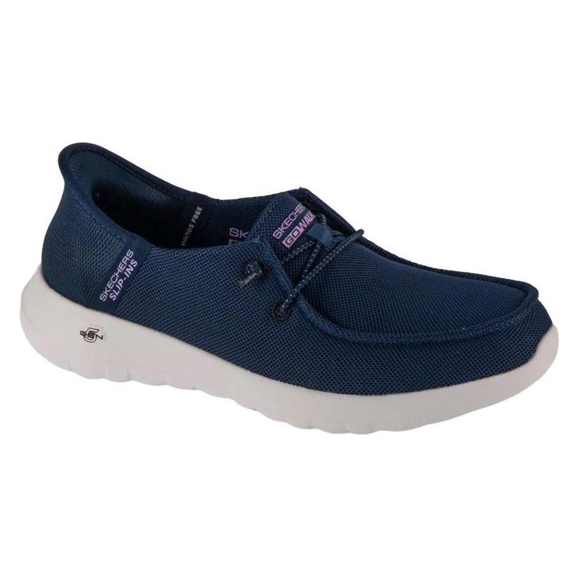 Skechers, Damen, Sneakers, Slipper Go Walk Joy - Idalis Marineblau, Blau, (37)