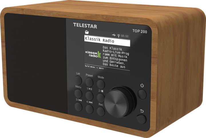 Telestar Top 200 (Internetradio, DAB+, FM, Bluetooth, WLAN)