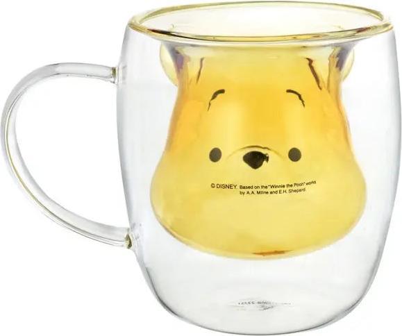 Disney Winnie the Pooh doppelwandiges hitzebeständiges Glasbecher