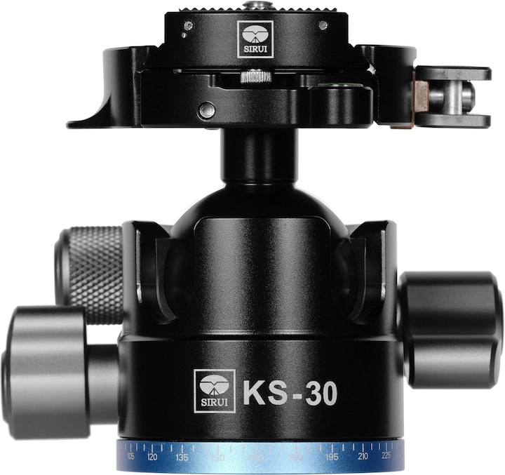 Sirui KS-30 Kugelkopf black mit Schnellverschluss und TY-55X Platte (Kugelkopf)