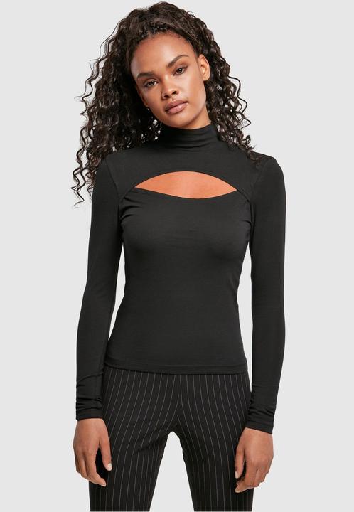 Image du produit Urban Classics Manches longues à col roulé avec découpes pour femmes (4XL)