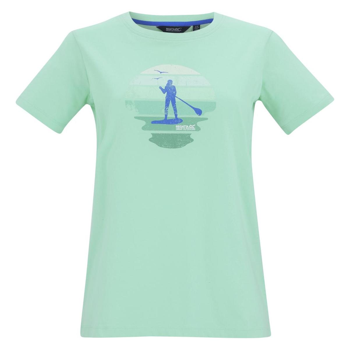 Regatta, Damen, Shirts, Filandra Vx, Grün, (54)