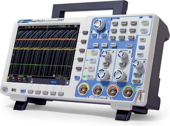 Actual product image Peaktech P 1340 Digital Storage Oscilloscope (CAT II, Oscilloscope)