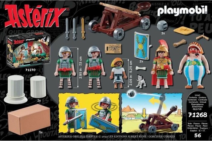 Actual product image Playmobil Asterix: Edifis and the Battle for the Palace (71268, Playmobil Asterix)