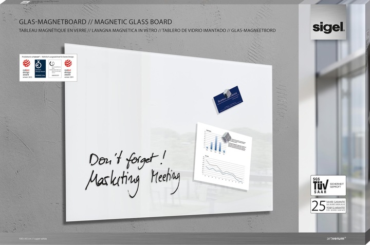 Actual product image Sigel Artverum (Magnet board, 100 x 65 cm)