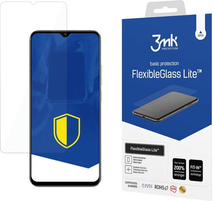 Produktbild 3MK FlexibleGlass Lite Display Folie (1 Stk., Realme C30)