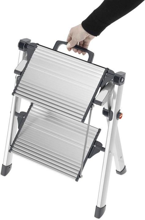Immagine prodotto Hailo MK80 ComfortLine, scaletta comfort, 2 gradini (Stile, 46 cm)