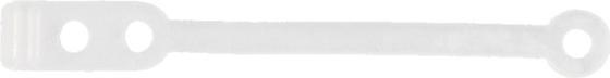 Steinhart Flachgummilasche Silikon 25 Stk lang