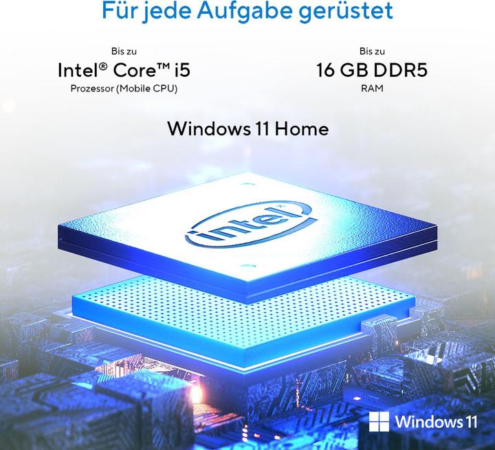 Produktbild ASUS ExpertCenter P5 i5-13420H 16 1TB V500SV-13420H031W W11H (1000 GB, 16 GB, Intel Core i5-13420H)