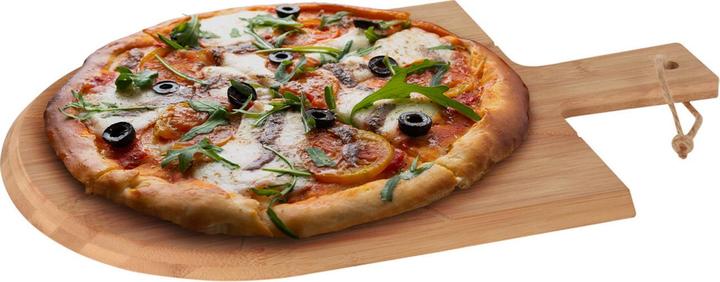 Produktbild Natura Punto Pizza-Set aus Bambus mit Brett, Schneider und Heber