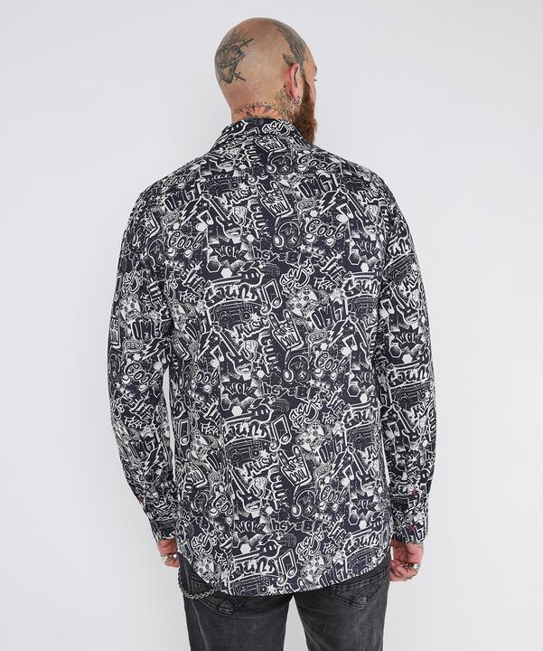 Produktbild Joe Browns Comic Print Graphic Long Sleeve Shirt (S)