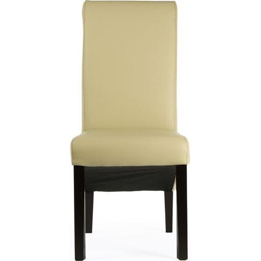 Thumbnail - SIX, Sessel, Ein stabiler und wertiger Lederstuhl mit gebürsteten Edelstahl Füssen.