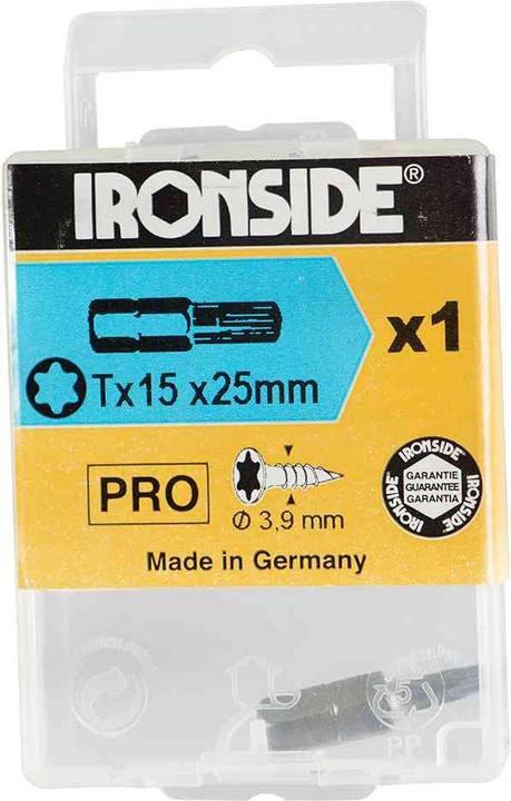 Produktbild Ironside Torx-Bit T15 x 25 mm (Innensechsrund TX)