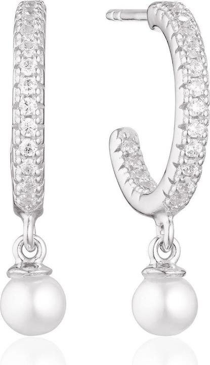 Produktbild Sif Jakobs Elegant round earrings with Ellera pearls SJ-E12280-CZ-SS