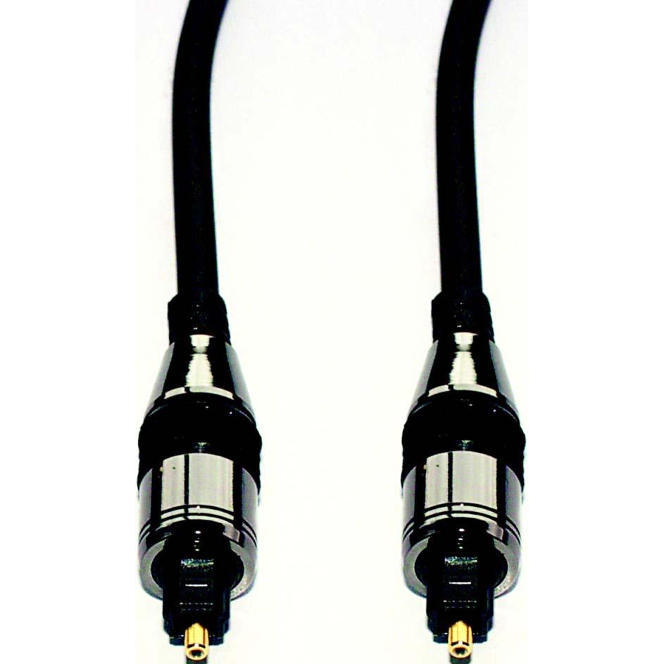 Thumbnail - E+P LLK 20/3 3m TOSLINK TOSLINK Schwarz Glasfaserkabel (3 m, Optisch), Audio Kabel