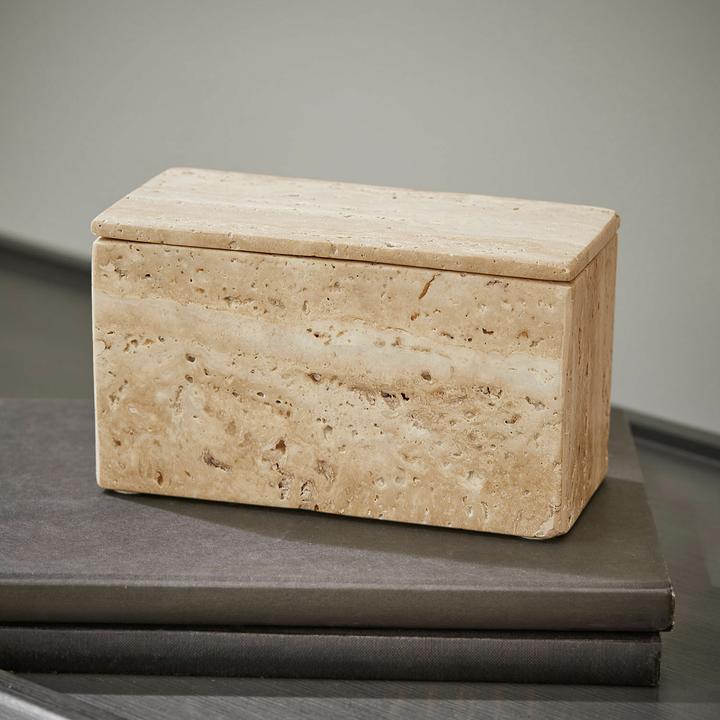 Actual product image Loberon Box Tavone beige (19 cm)