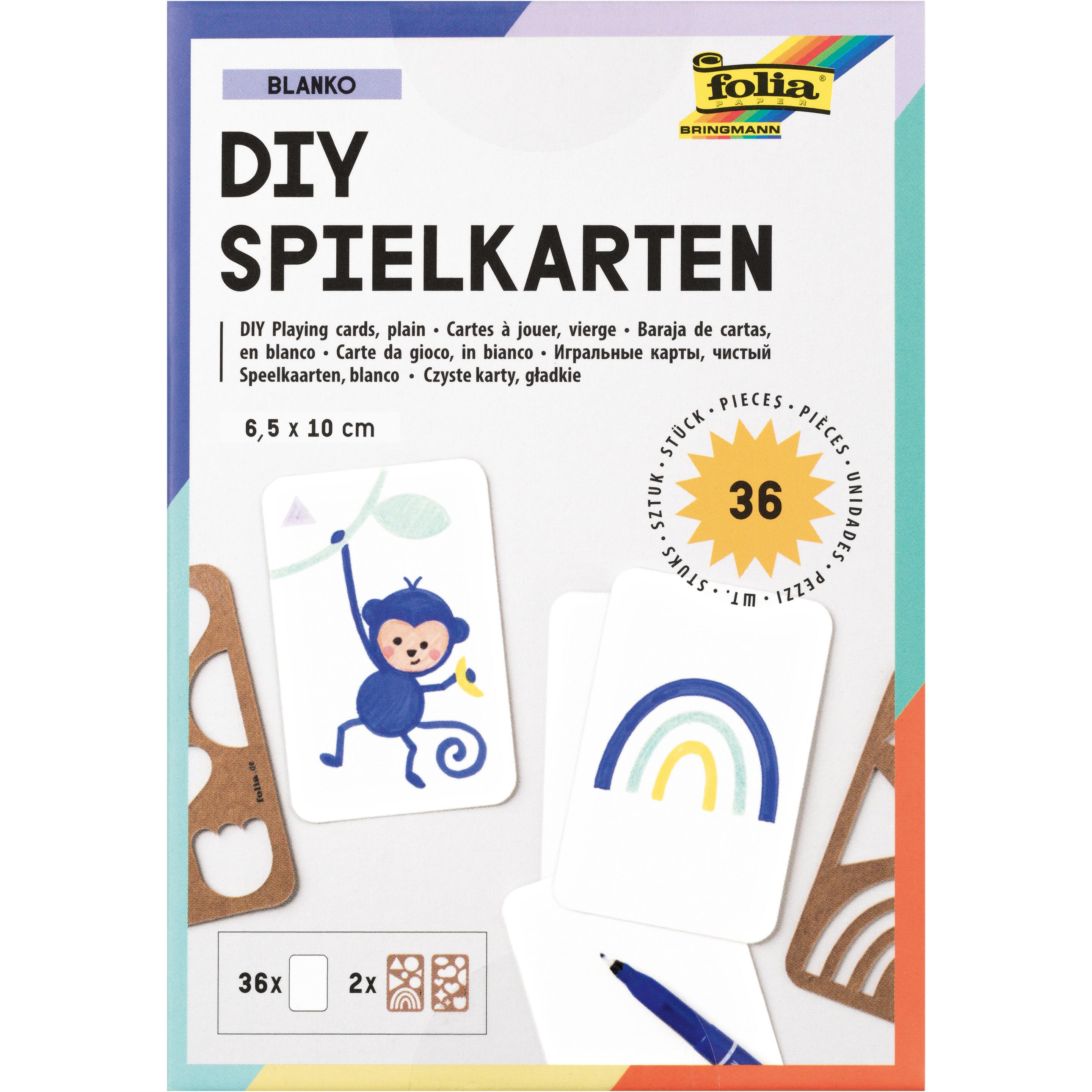 Folia Blanko Spielkarten Set (38 pezzi)