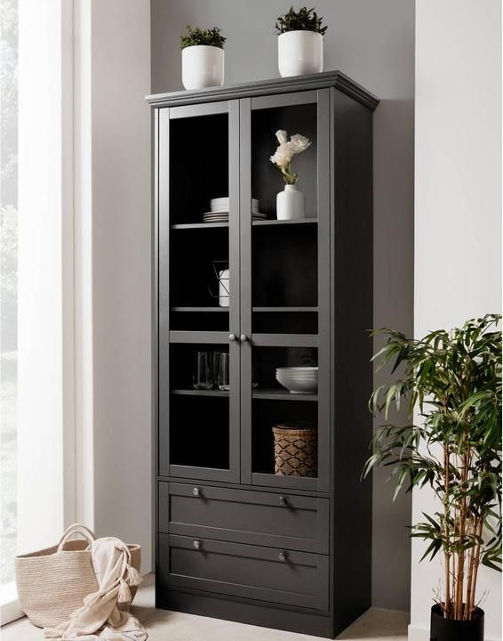 Actual product image Homestyle4u Showcase highboard (80 x 200 x 45 cm)
