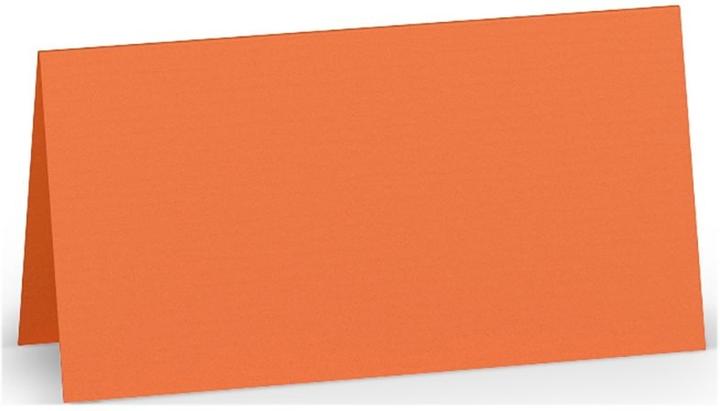 Image du produit Rössler Carte de table 5PCS orange strié (5 pcs)