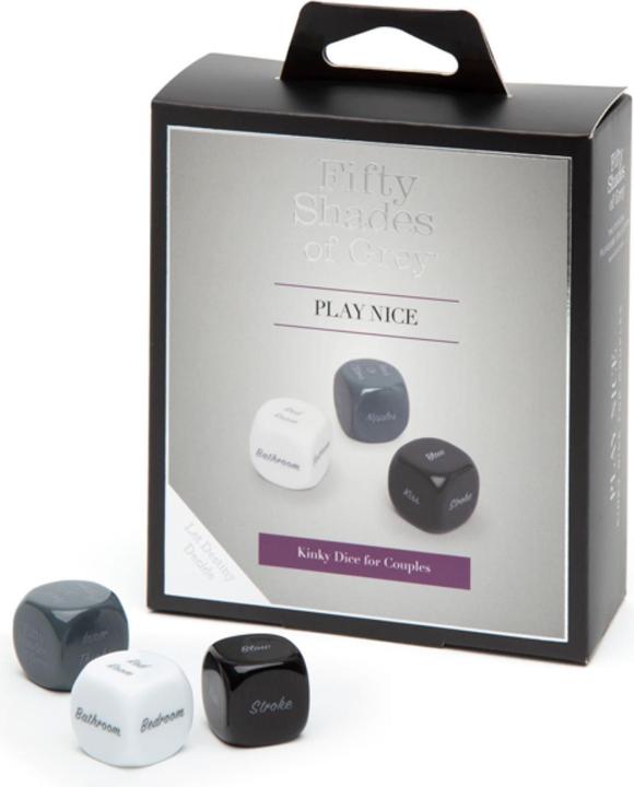 Fifty Shades of Grey Play Nice Kinky Dice for Couples (Dobbelspelletjes, Duits)