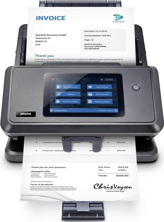 Image du produit Plustek ESCAN A650 PRO (RJ45, USB)