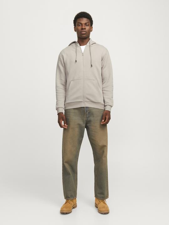 Actual product image Jack & Jones Einfarbig Kapuzenpullover mit Reissverschluss Kapuzenpullover mit Reissverschluss (XL)