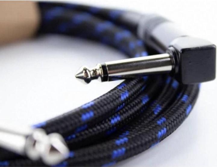 Image du produit Cordial EI 3 PR-TWEED-BL Instrumenten Anschlusskabel (1x Klinkenstecker 6.3 mm ( (3 m)