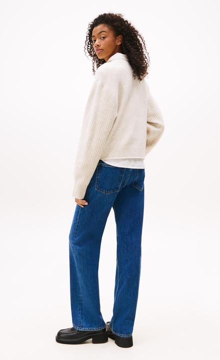 Produktbild Tommy Jeans Tjw Melange Flag Sweater Rib Ext (L)